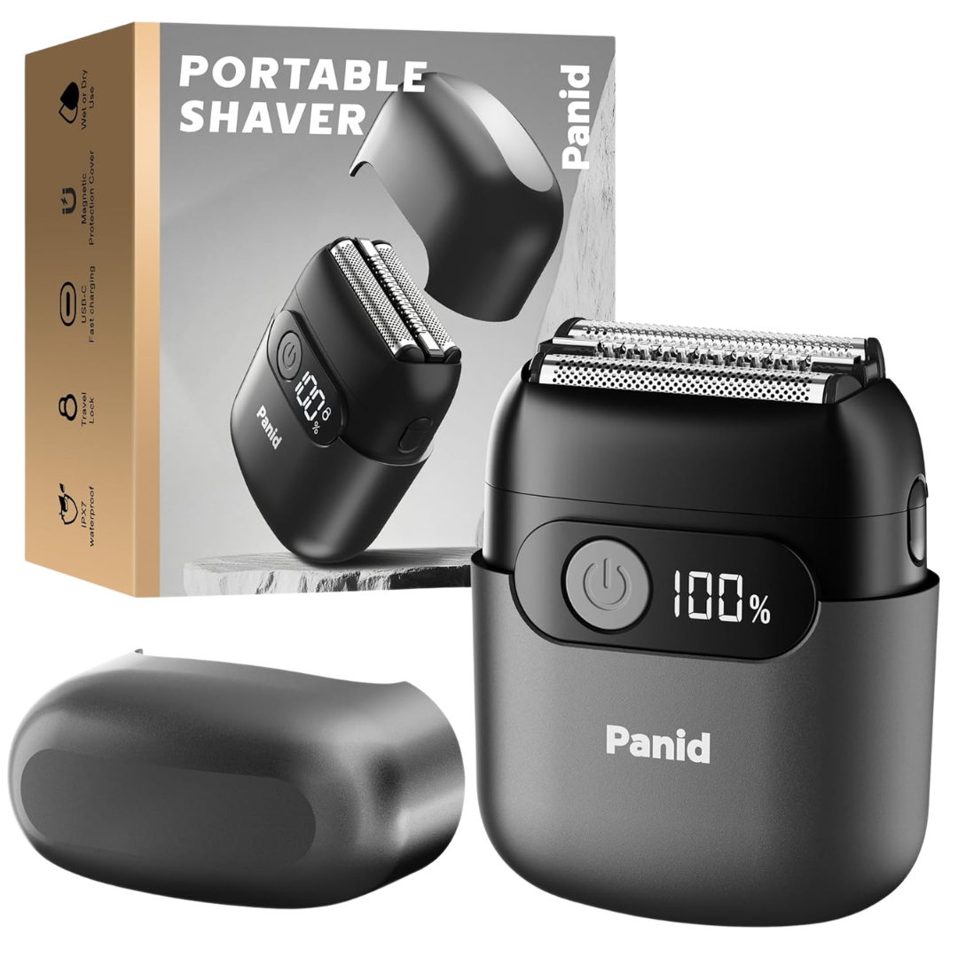 Upgraded Mini Electric Razor With 3 Floating Blades
