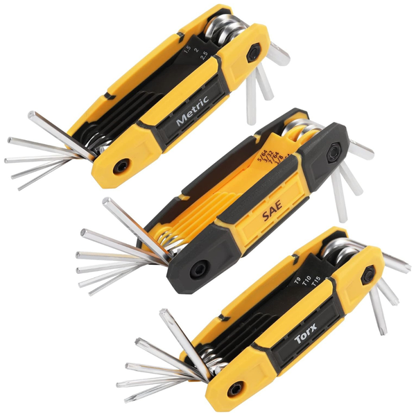 25-Piece MULWARK Folding Allen Wrench Set