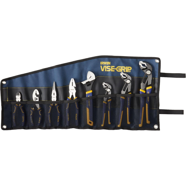 8-Piece Vise-Grip GrooveLock Plier Set