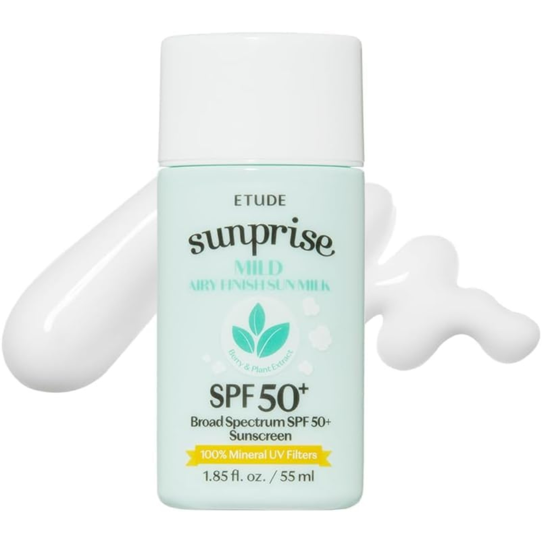 1.85-Oz ETUDE Mild Sun Milk SPF 50+ Sunprise Sunscreen