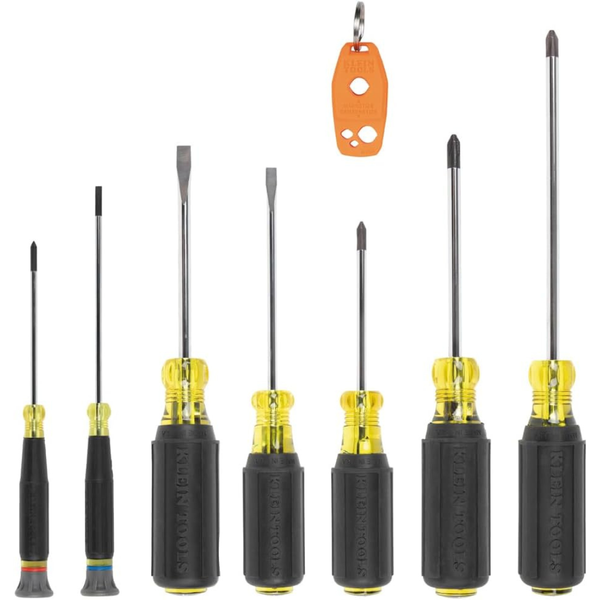 8-Piece Klein Tools All-Purpose Screwdriver Set (85808)