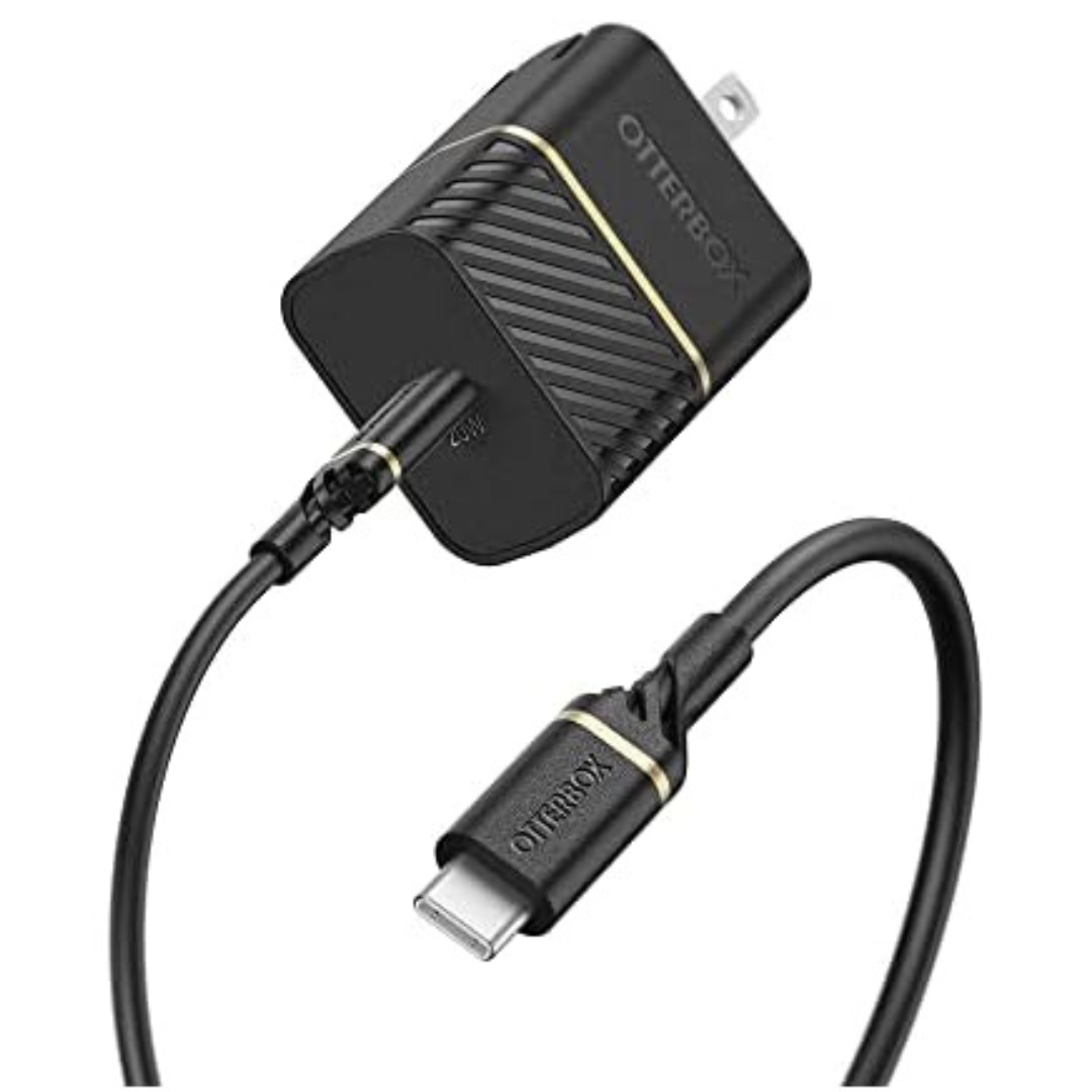 OtterBox 20W USB-C Wall Charger + USB-C to USB-C 1M Cable