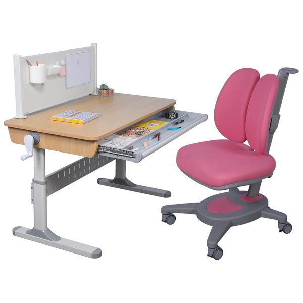 ApexDesk 43" Height Adjustable Study Desk & Chair NK Series