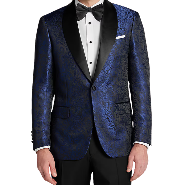 Jos. A. Bank Slim Fit Paisley Dinner Jacket