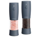 USB-C Rechargeable Salt And Pepper Grinder Set With W/ LED Light