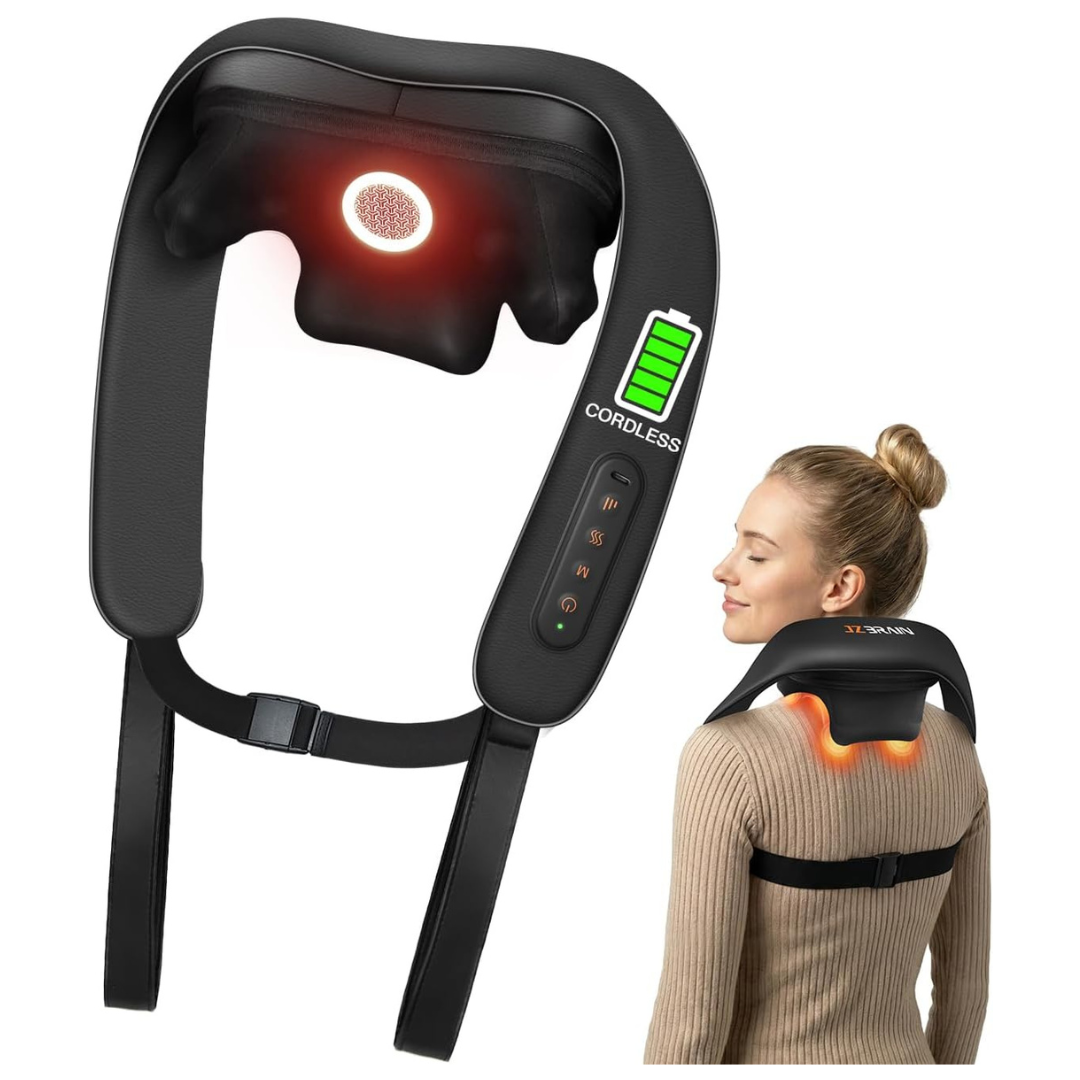 Cordless Heated Neck & Shoulder Massager