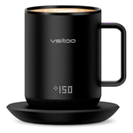 12oz S3 IPX7 Espresso Smart Self Heating Rechargeable Mug
