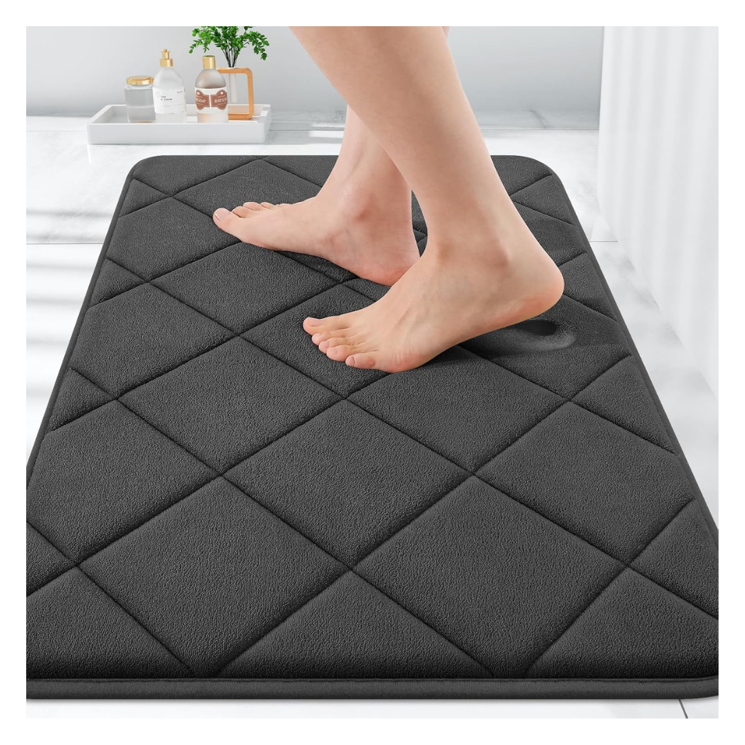 30" X 20" Olanly Ultra Soft And Absorbent Memory Foam Bath Mat
