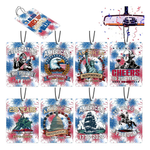 8-Pack 250th Anniversary Car Air Fresheners