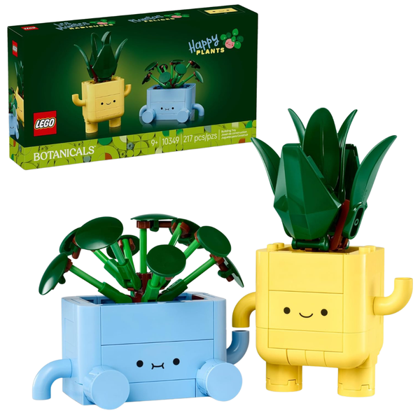 LEGO Botanicals Happy Plants Building Toy For Kids (10349)