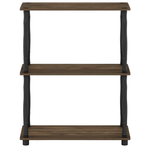 Furinno Turn-N-Tube 3-Tier Compact Multipurpose Shelf Display Rack