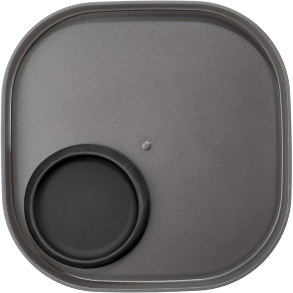 Dipware Small Plate Stackable Snack & Dip Serving Plate With Removable Bowl