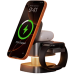 4-In-1 Wireless Charging Station With Night-Light