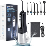 300ML Rechargeable Cordless Water Dental Flosser With 6 Cleaning Modes
