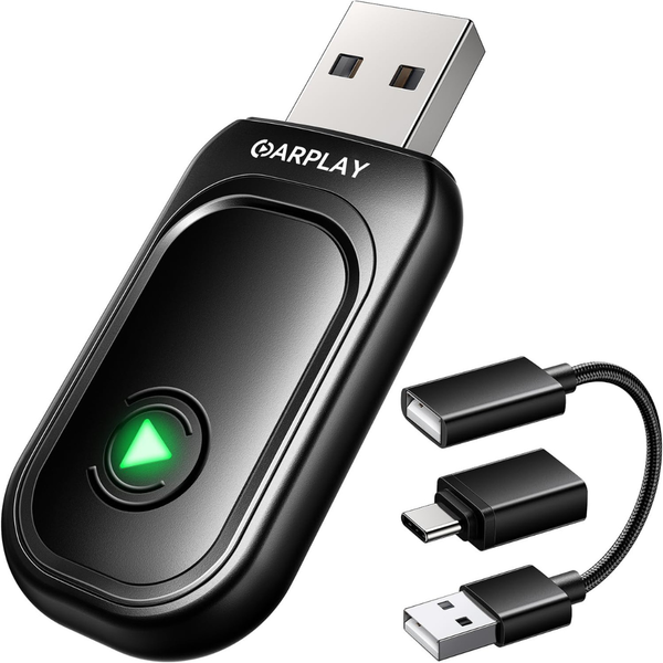 Mini Plug & Play Wireless CarPlay Adapter For iPhone