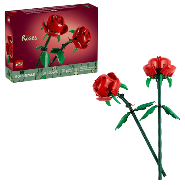 120-Piece LEGO Botanicals Roses Building Set (40460)