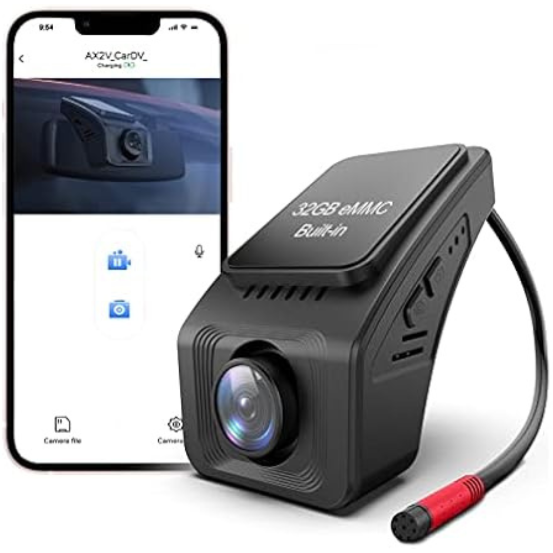 2K 1600P Screenless Dash Car Camera with Super Night Vision