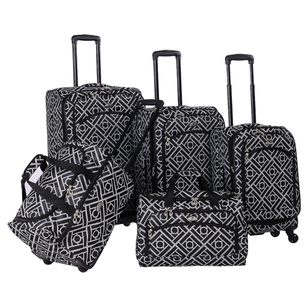 American Flyer Astor 5-Piece Spinner Luggage Set + $39 Kohls Rewards
