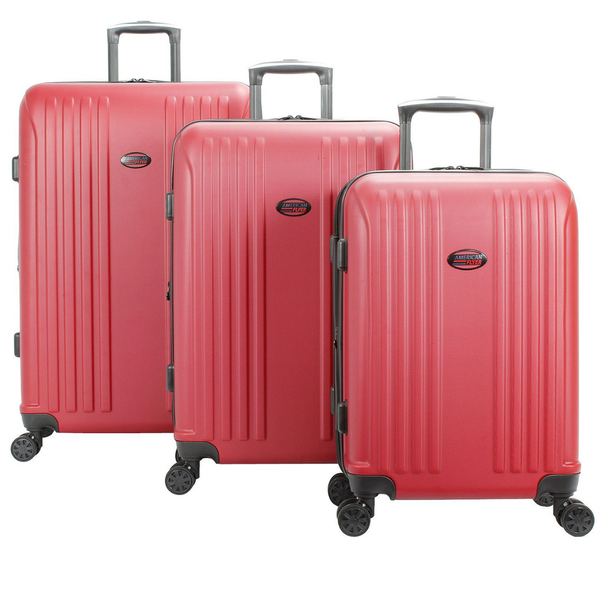 American Flyer Moraga 3-Piece Hardside Spinner Luggage Set + $38 Kohls Rewards