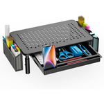 WALI Computer Monitor Stand with Drawer & Pen Holder