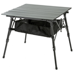 39" Aluminum Height-Adjustable Folding Camp Roll Up Table