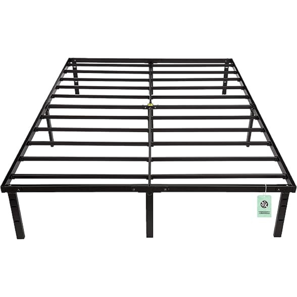Amazon Basics Sturdy Heavy-Duty Non-Slip Platform Bed Frame