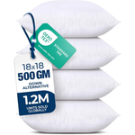 4-Set Utopia Bedding Decorative Stuffer Throw Pillows (18" x 18")