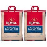 2-Pack 15-Pound Authentic Royal Basmati White Rice