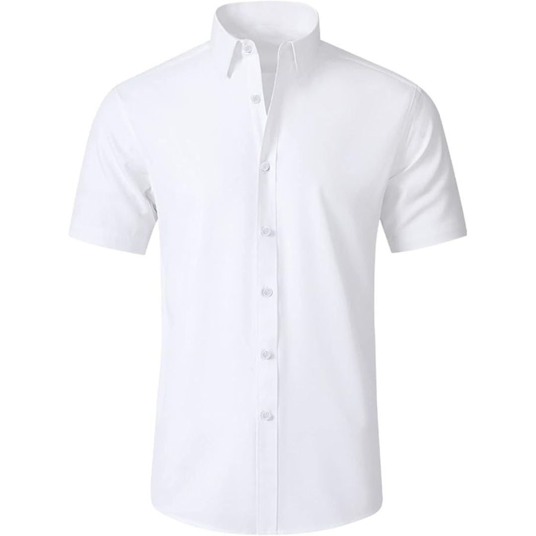 SAMERM Men's Wrinkle Free Super Soft Casual Button Down Shirt