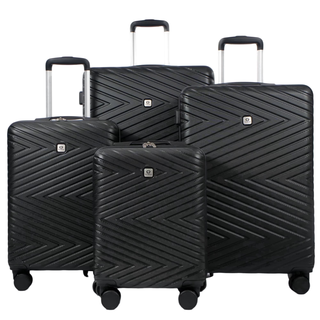 4-Piece Travelhouse Hardshell Luggage Set w/ TSA Lock & Wheels (Various)