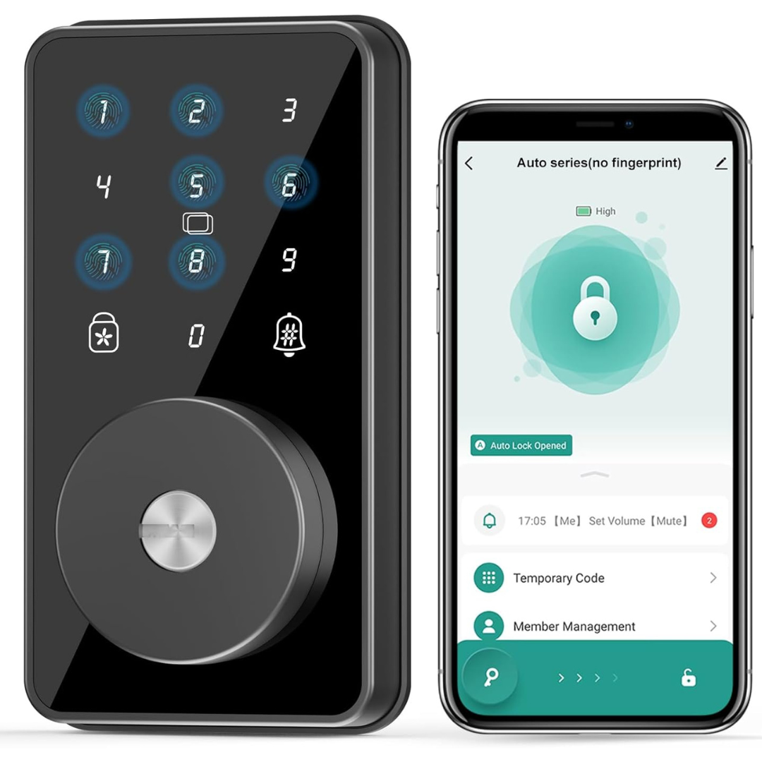 4-in-1 Keyless Entry Door Smart Lock