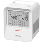 X-Sense Radon Audible & Visual Alerts One-Touch Reset Detector