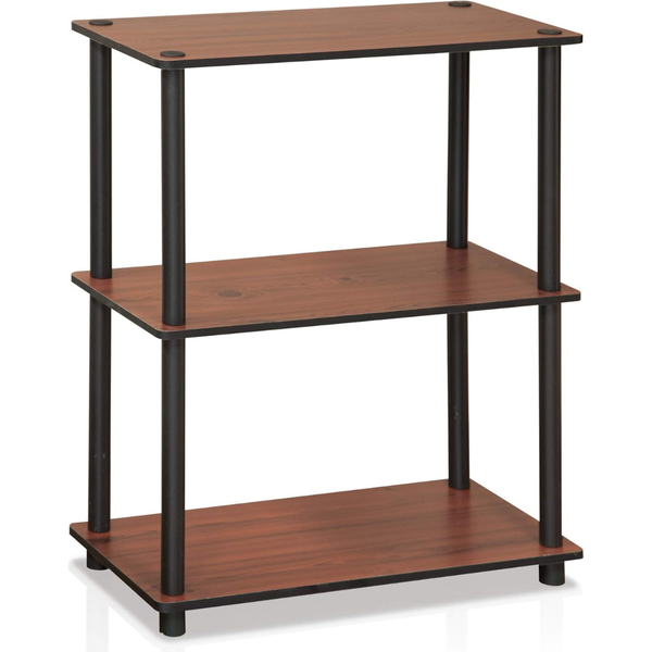 Furinno Rata 5-Tier Industrial Multipurpose Flat Base Shelf Display Rack