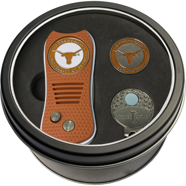 Team Golf NCAA Divot Tool Gift Set with Cap Clip & 2 Enamel Ball Markers