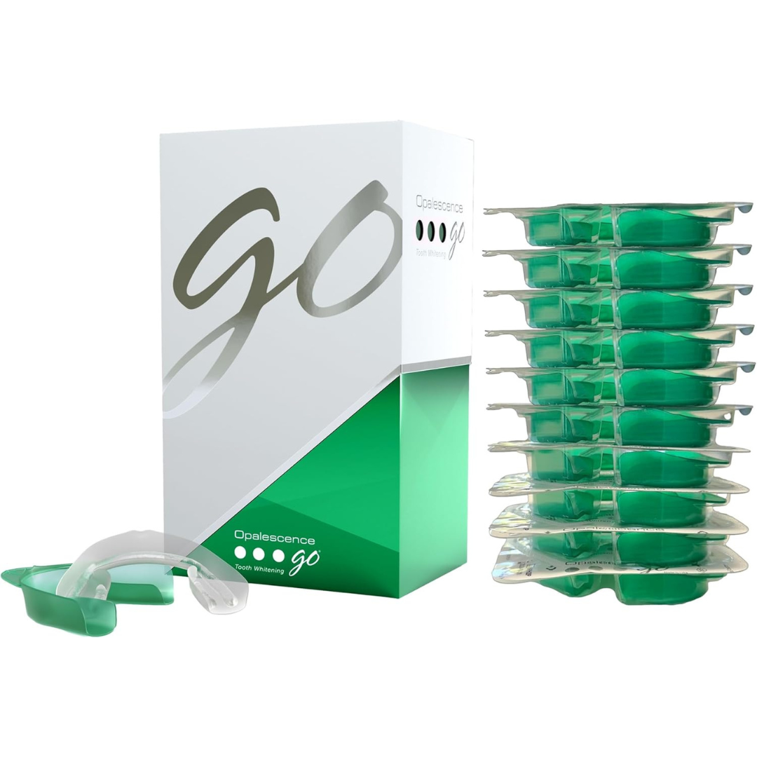 10-Pack Opalescence Go 15 Prefilled Teeth Whitening Trays Kit
