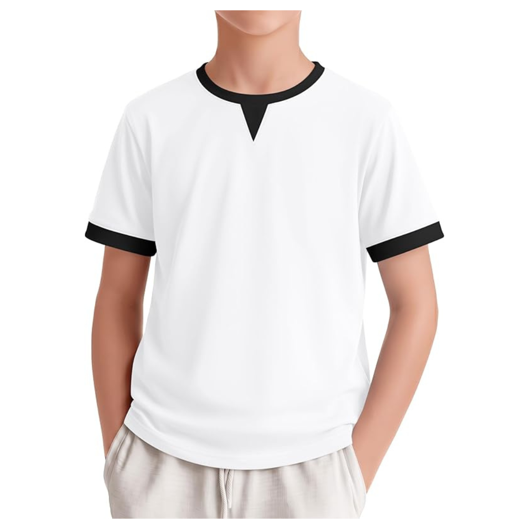 LessonZoo Short Sleeve Boys T-Shirts (6 Colors)
