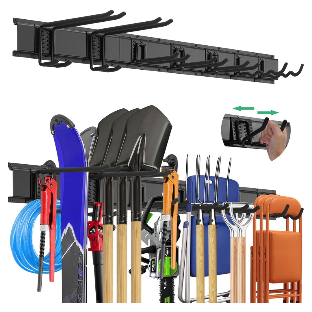 Evalote 48" Wall Moun Garage Tool Organizer