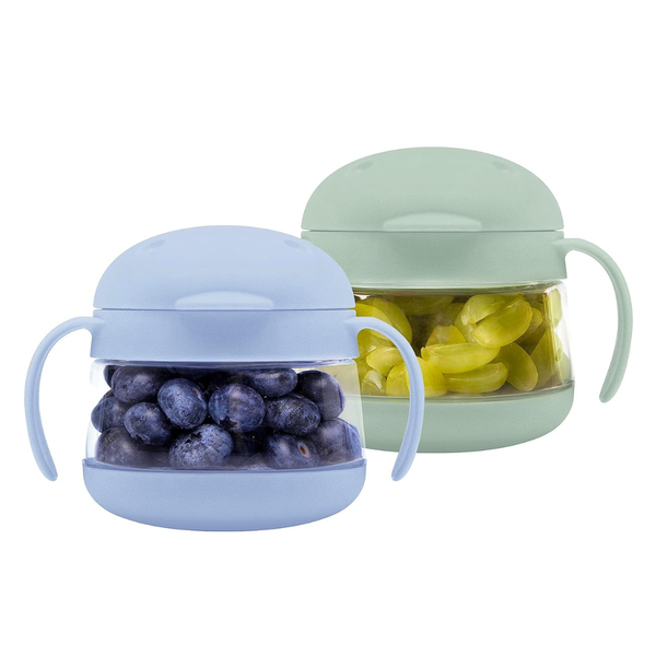 Ubbi Tweat Spill-Proof Toddler Snack Cups (2 Pack)