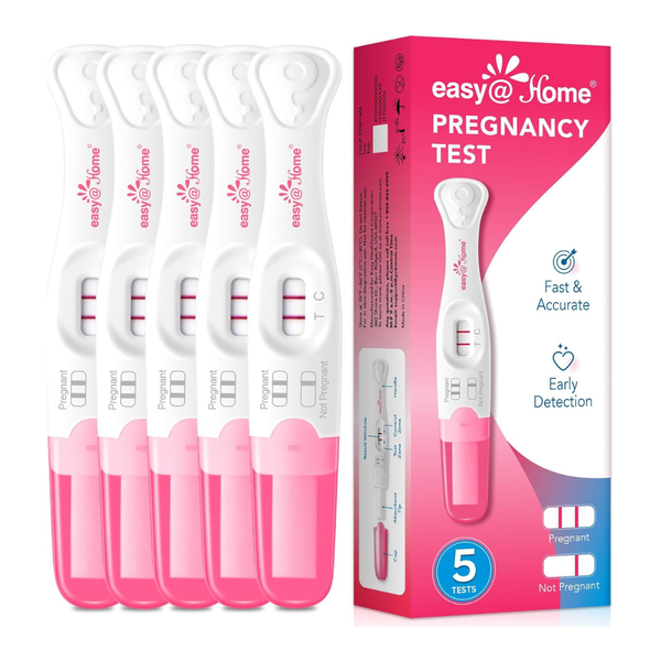 5-Count Easy@Home Pregnancy Test Sticks