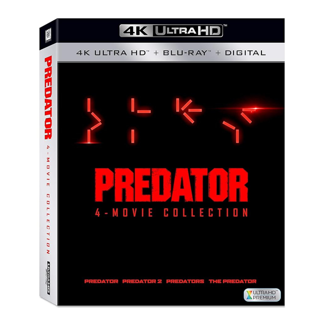 Predator 4-Movie Collection (4K Ultra HD + Blu-Ray + Digital)