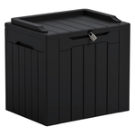 31-Gallon Greesum Lockable Outdoor Storage Box With Lid