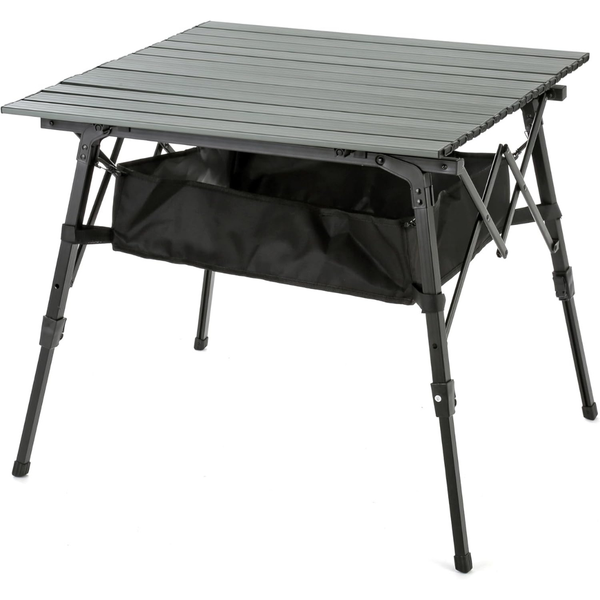 39" Aluminum Height-Adjustable Folding Camp Roll Up Table