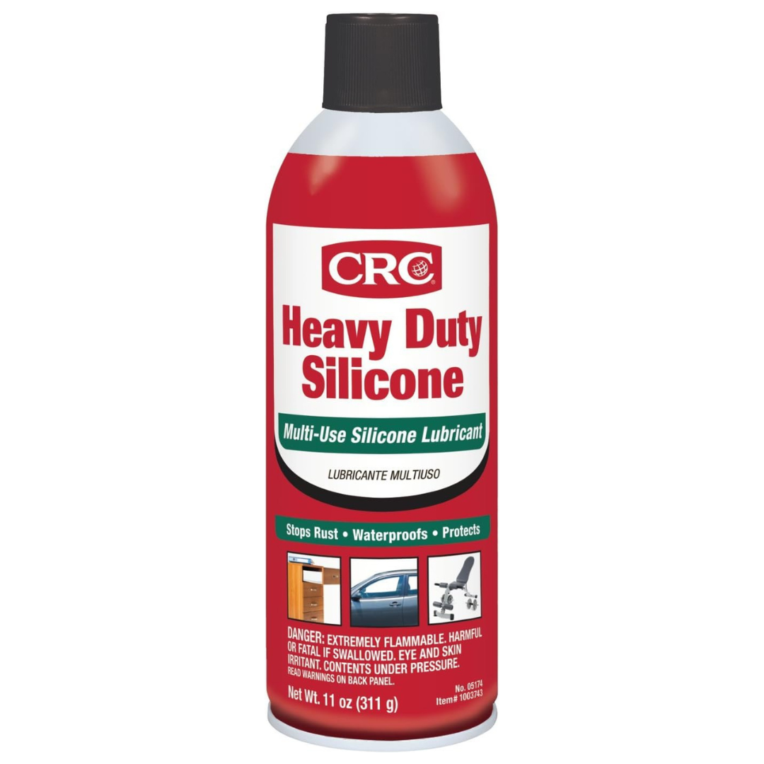 11-Oz CRC Heavy Duty Multi-Use Silicone Lubricant (Clear)