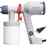 Tilswall Ultra-Light Electric Paint Spray Gun With 2 Nozzles & 4 Patterns