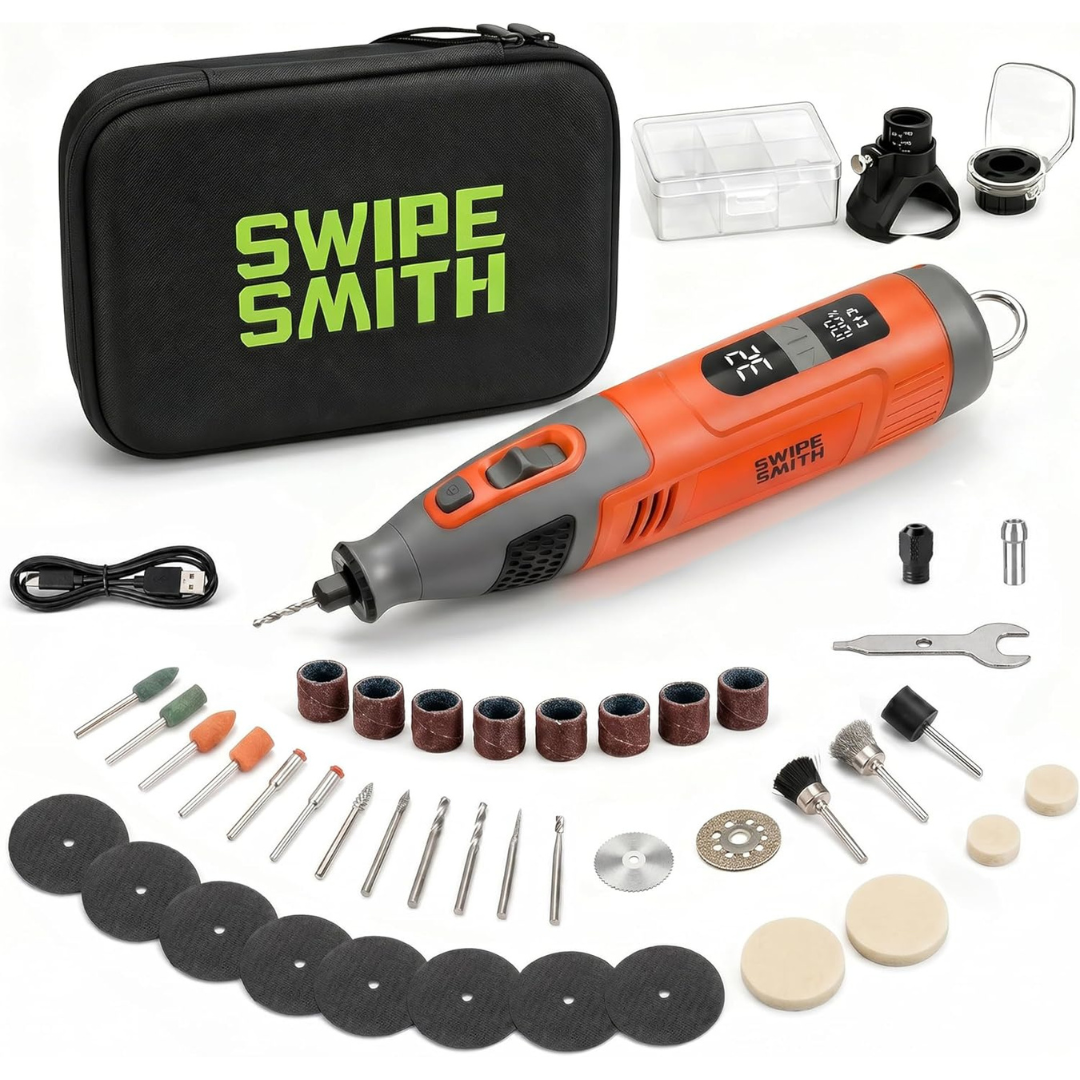 2.5Ah 12V Cordless Rotary Tool Kit With 40 Accessories