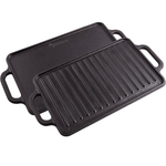 Victoria 13" X 8.5" Rectangular Cast Iron Griddle (GDL-189)