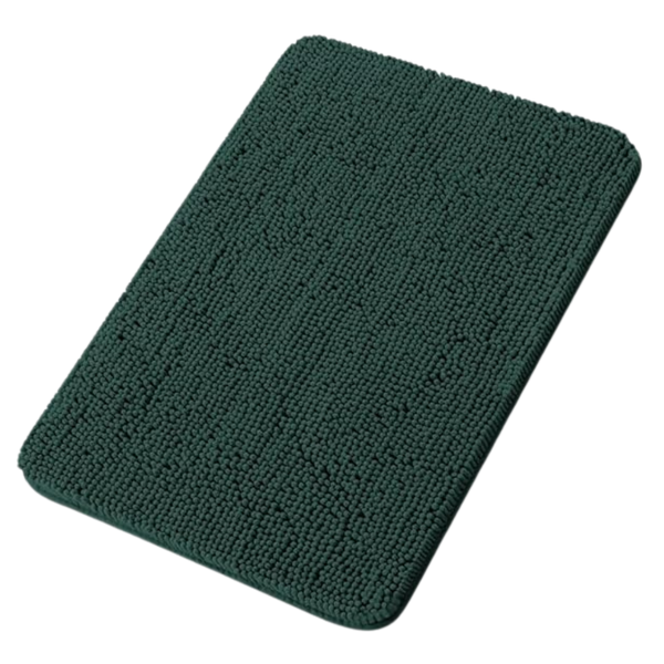Olanly 24'' X 20'' Non-Slip Extra Soft U-Shaped Toilet Rug
