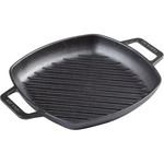 Victoria 10" Square Grill Pan with Handles