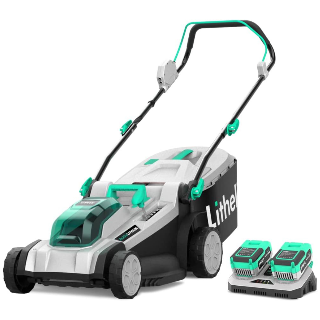 Litheli 2 x 20V 4.0Ah Battery Cordless 17" Lawn Mower