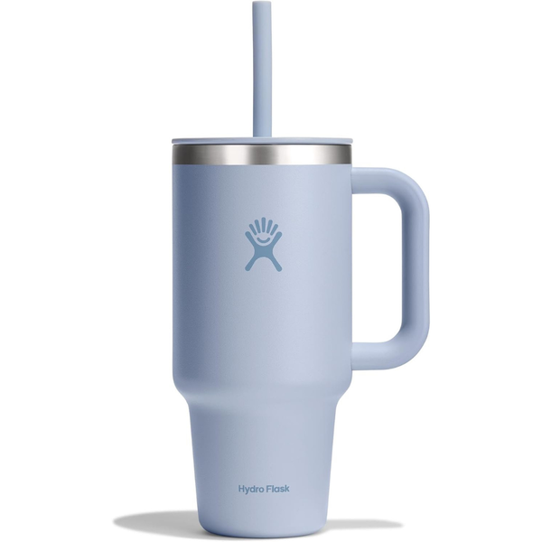 32 Oz Hydro Flask Travel Tumbler with Handle, Lid and Straw